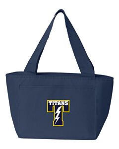 Liberty Bags - Recycled Cooler Bag - Embroidery - Titans T Logo