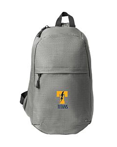Port Authority® Crossbody Backpack - Embroidery - "T" with Titans Wording