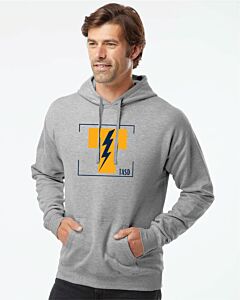 Hanes - Perfect Fleece Hooded Sweatshirt - Front Imprint - TASD Square Logo